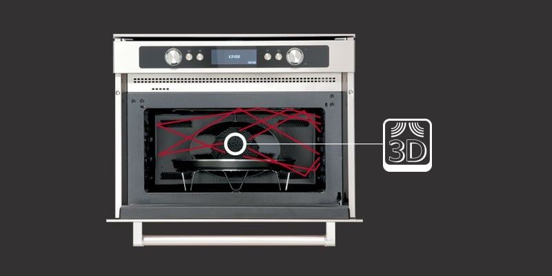KITCHENAID Mikrofala Combi KMQCX 38600