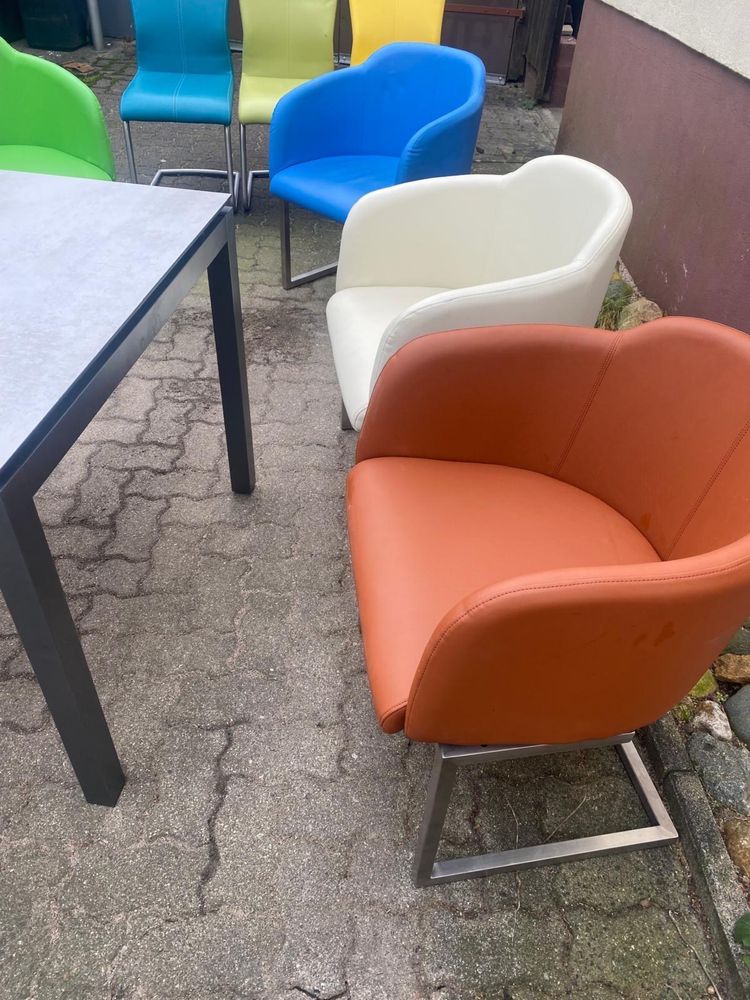 Stol Stern plus kolorowe Fotele polecam Zestaw