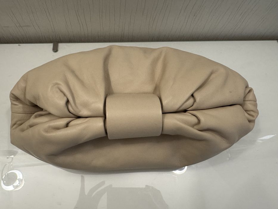 Сумка pouch bag, Massimo Dutti, бежева