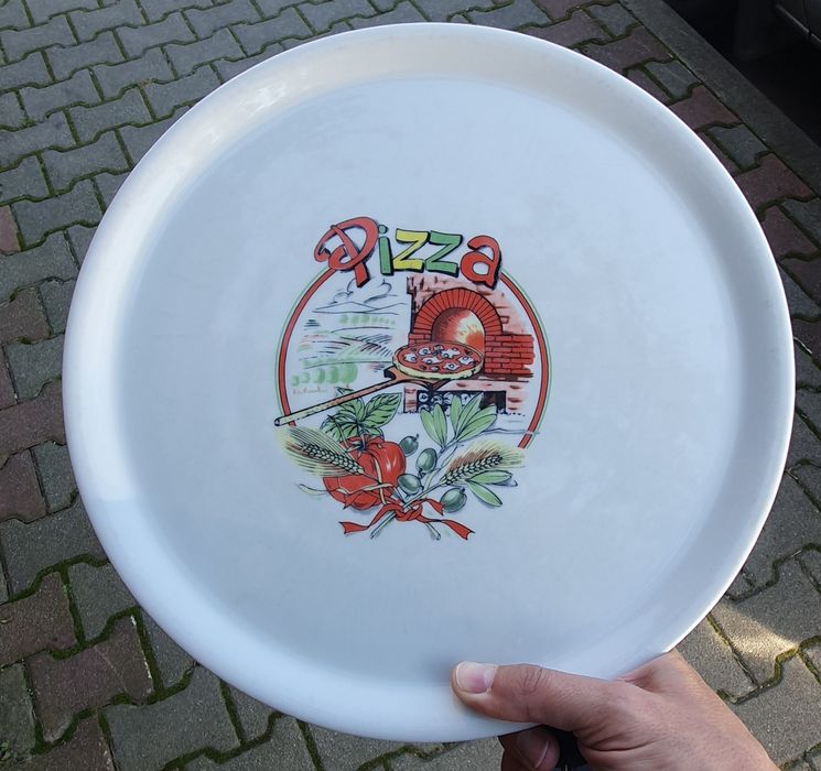22 x talerz talerze pizza pizzy 31 cm NAJTANIEJ Włoskie Saturnia