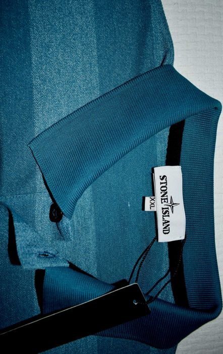 Футболка поло STONE ISLAND, Преміум, Туреччина, чоловіча, орігинал