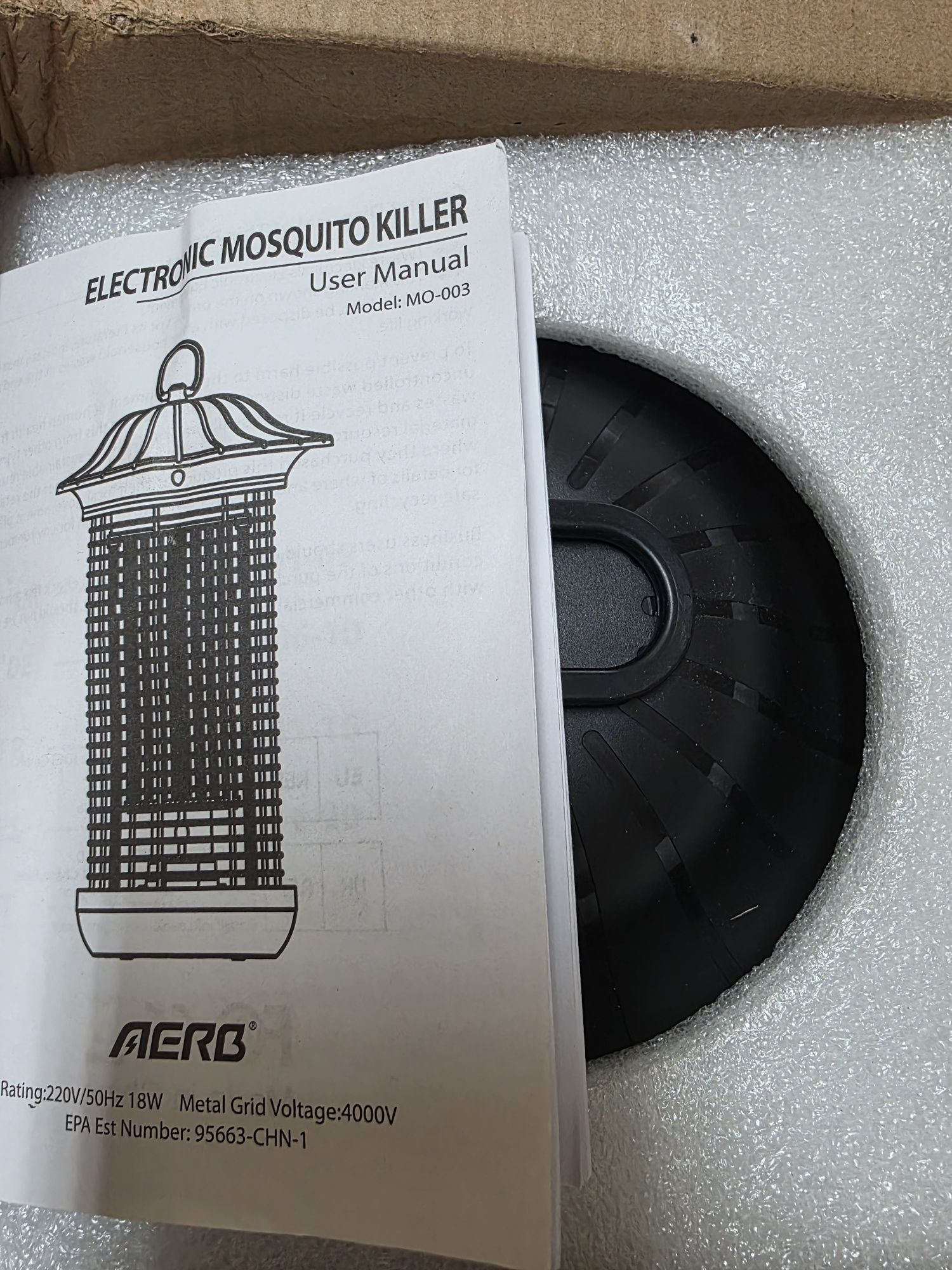 Mata mosquitos eletrónico AERB MO-003