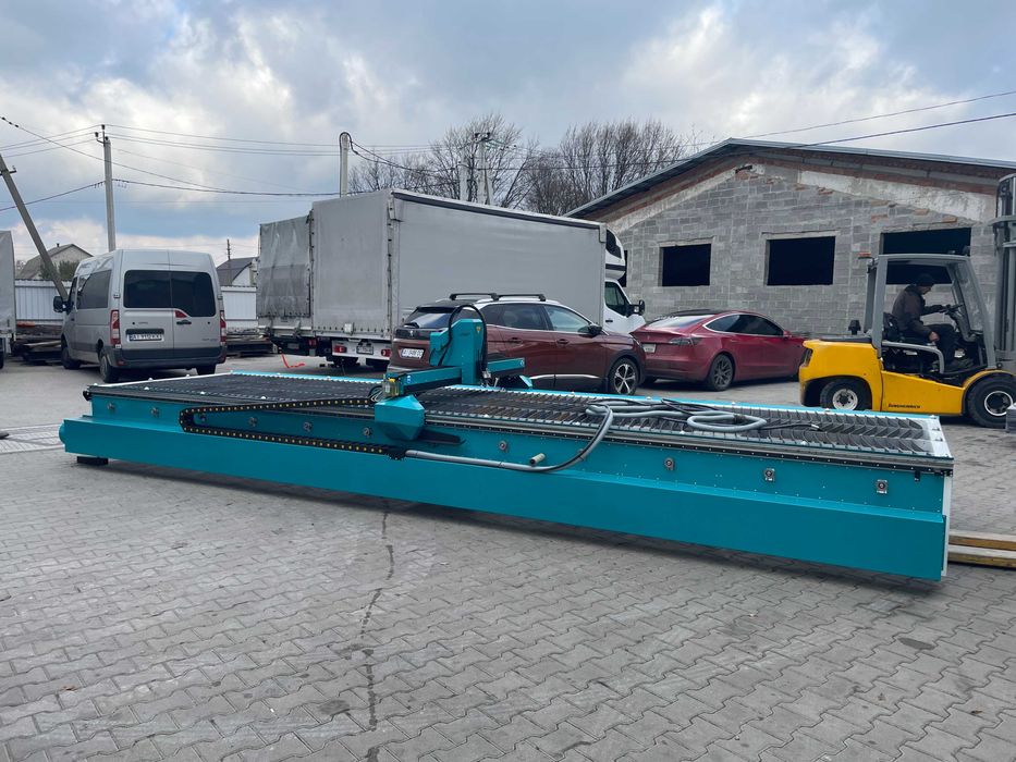 Верстат плазмового різання (ЧПУ плазма) 1550x6050мм