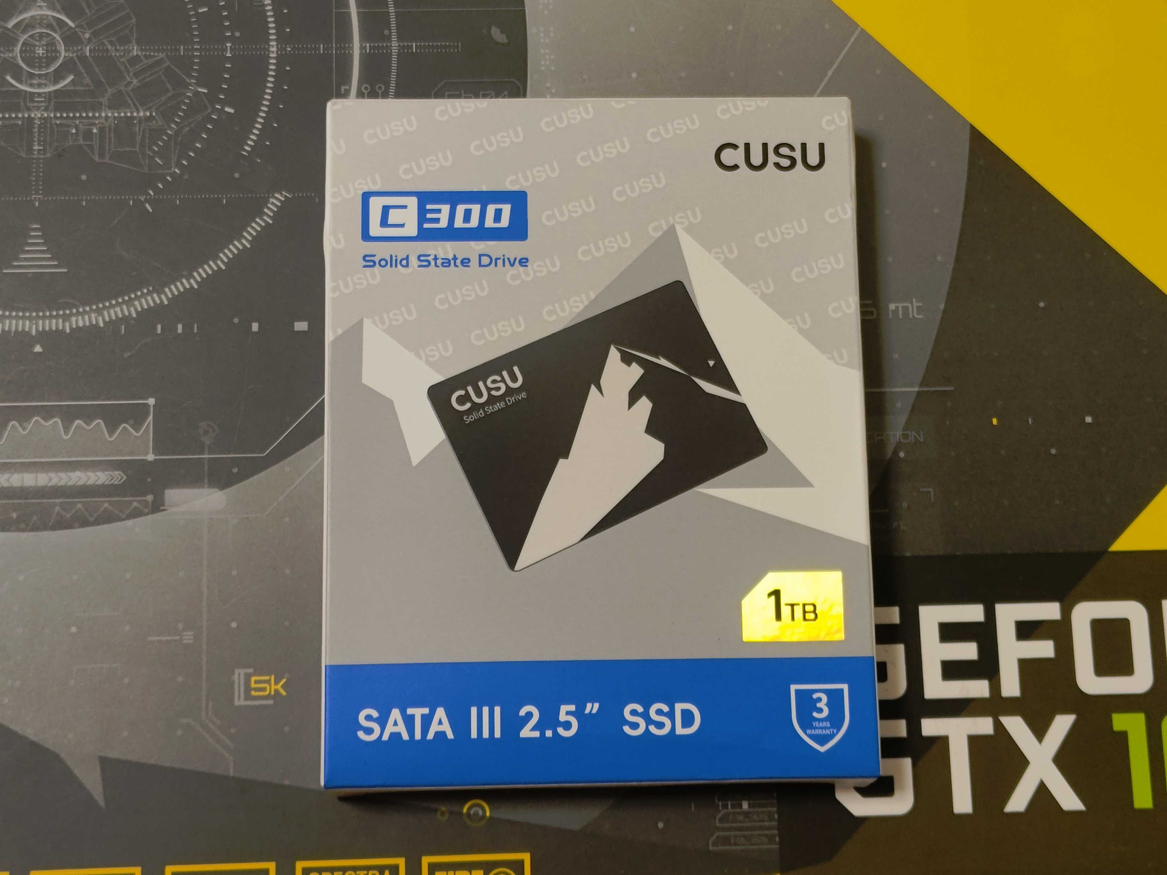 Швидкий SSD Cusu 1Tb новий для пк або ноубука