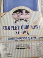 Obrus na ławę komplet