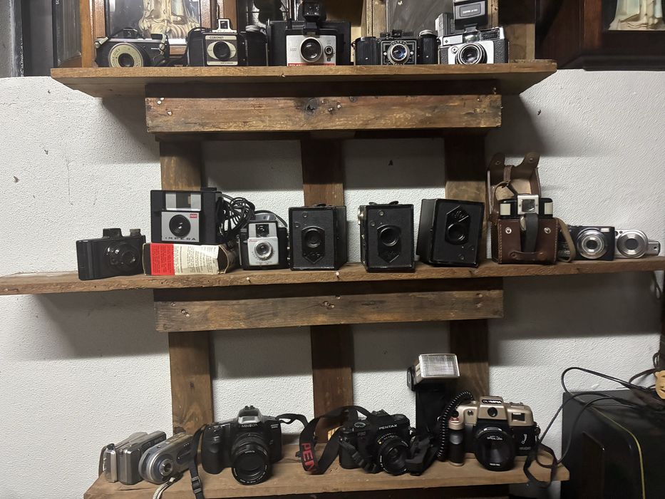 Maquinas fotografias antigas