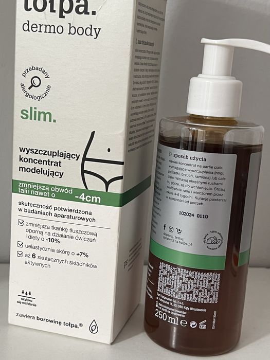 Okazja! Nowy Wyszczuplający Koncentrat Modelujący Tołpa