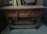 mesa antiga em madeira