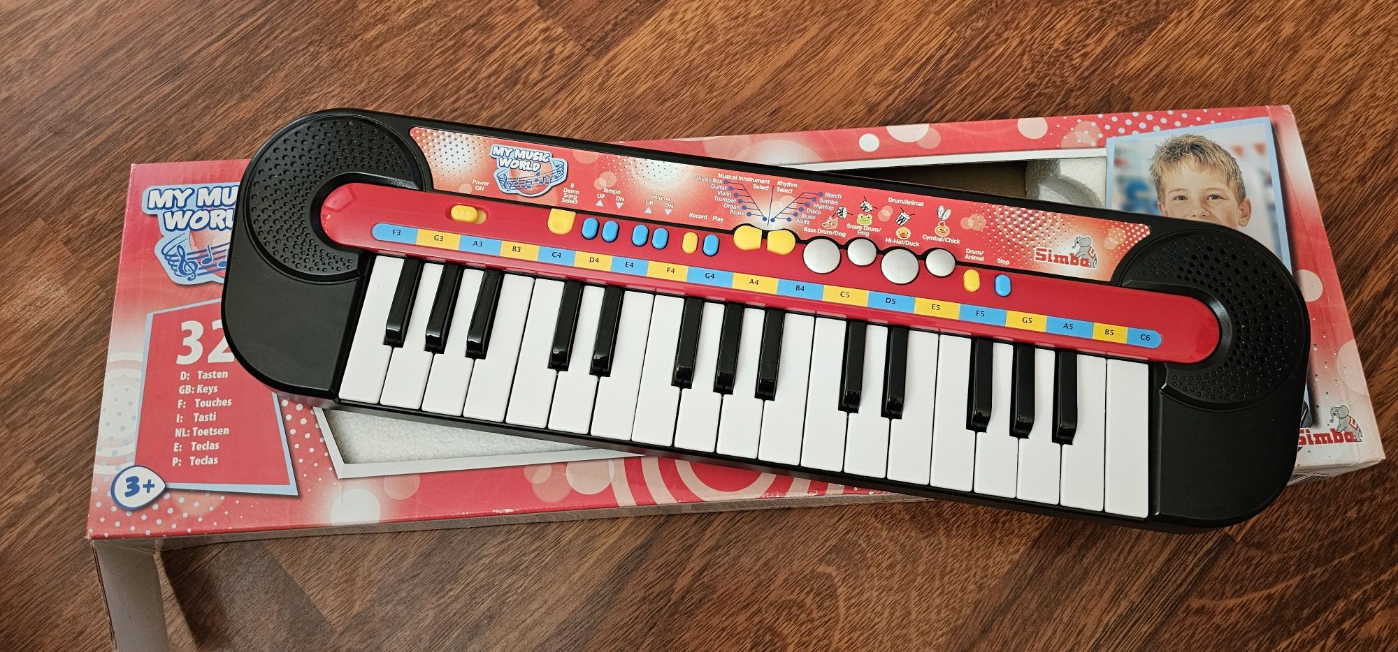 Электро синтезатор/ Пианино/ Simba/игрушка