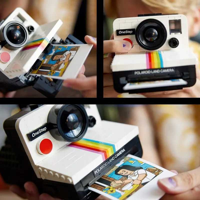 Nowy Zestaw LEGO Ideas Polaroid OneStep SX-70 Camera 21345