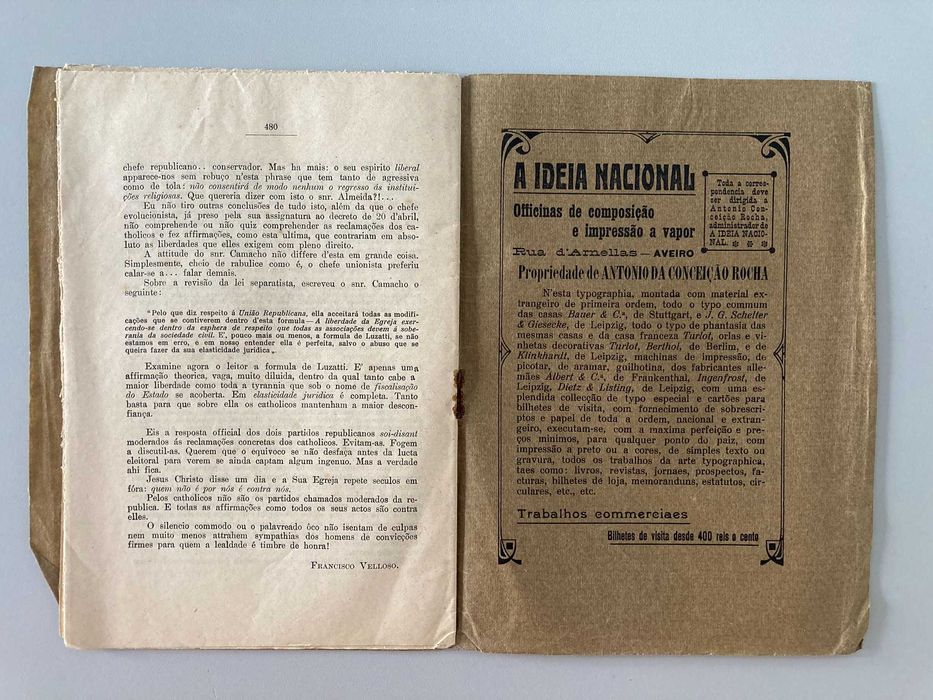 A Ideia Nacional 1915