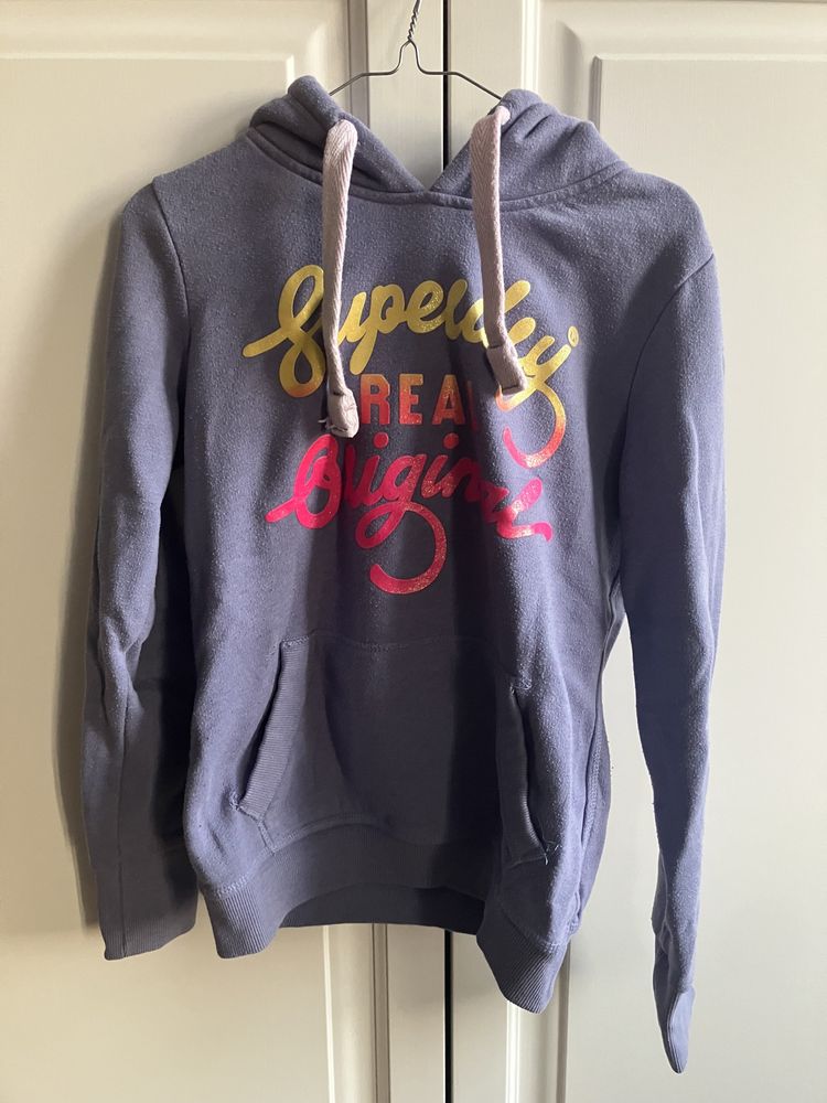 Bluza Superdry Real Original Fioletowa