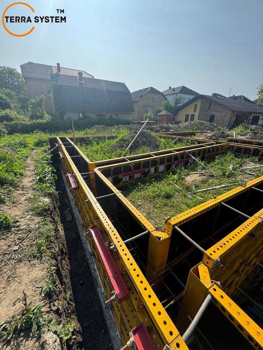 Оренда ДРІБНОЩИТОВОЇ ОПАЛУБКИ, опалубка для фундаментів,легка опалубка
