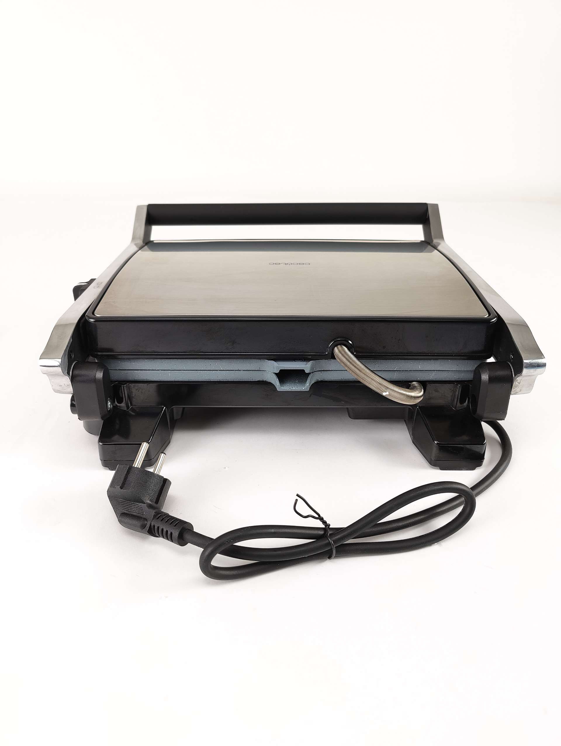 Kontaktowy grill elektryczny Cecotec Rock'Ngrill srebrny/szary 2400 W