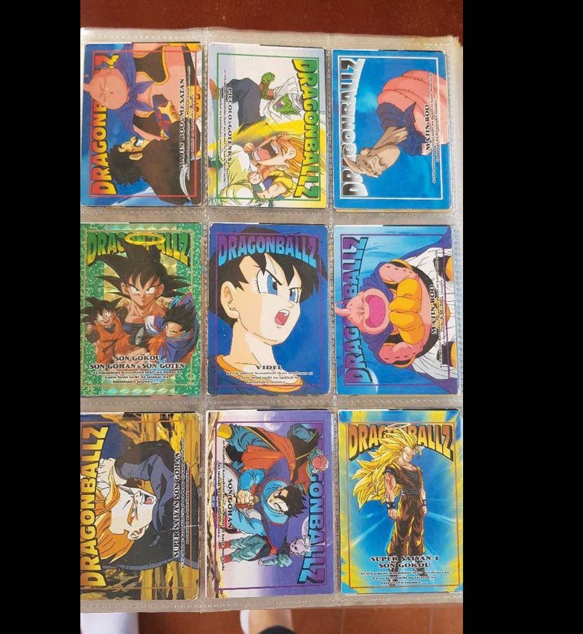 Cartas Dragon Ball