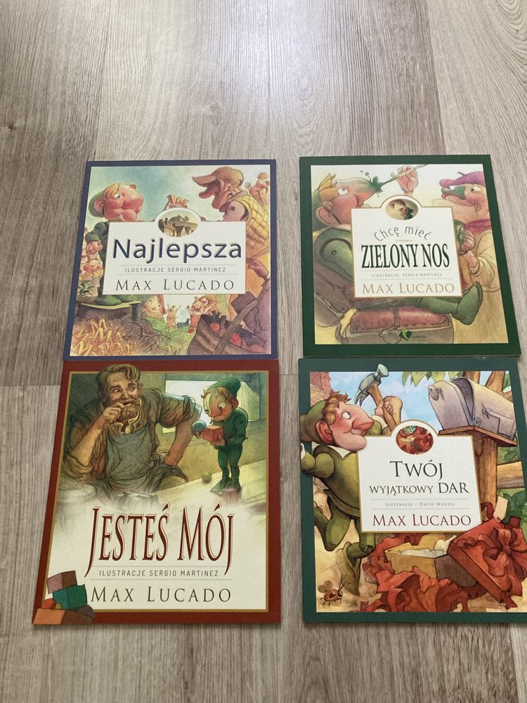 Max Lucado Twój wyjątkowy dar chcę mieć zielony nos Jesteś mój Najleps