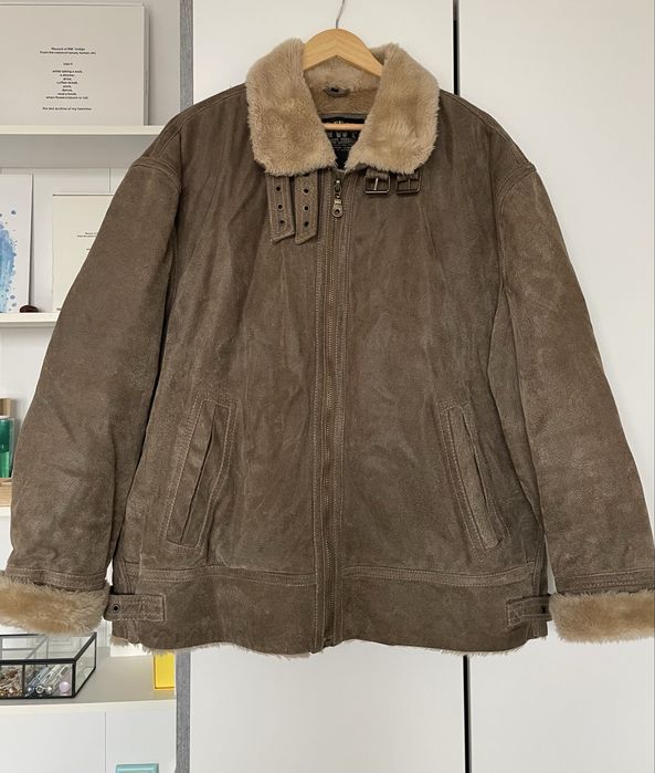 Zimowa kurtka pilotka z kożuchem Le frog