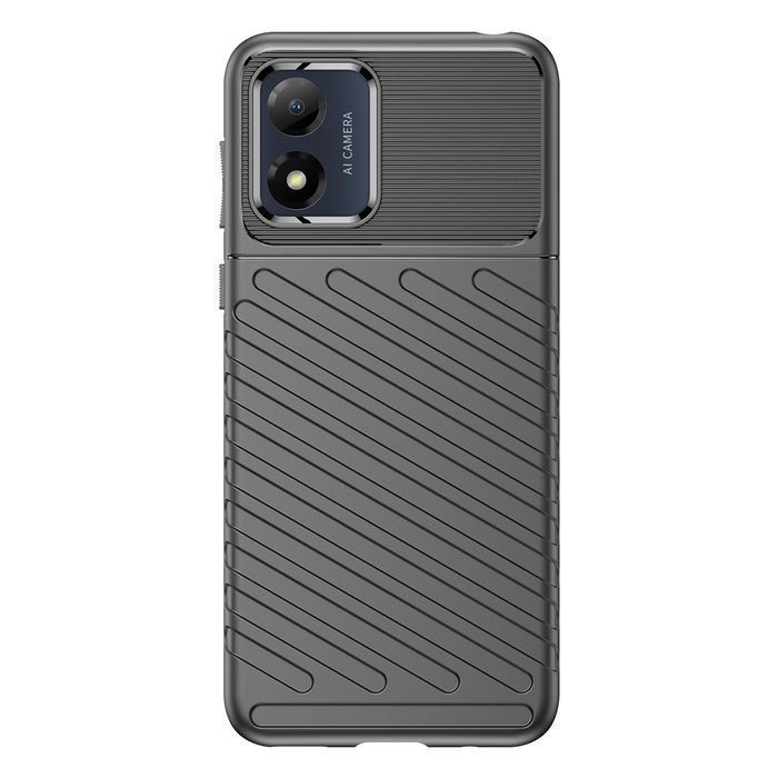 Etui Motorola Moto E13 Thunder Case - Czarne, Ochronne, Elastyczne