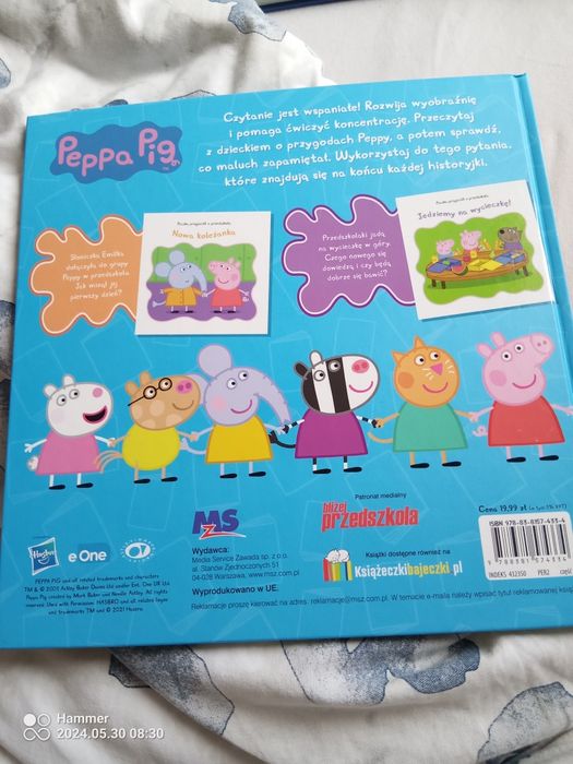 Książeczka Świnka Peppa paczka przyjaciół
