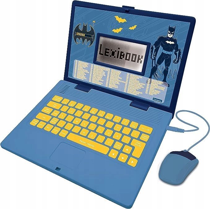 Edukacyjny Dwujęzyczny laptop Batman fran-ang
