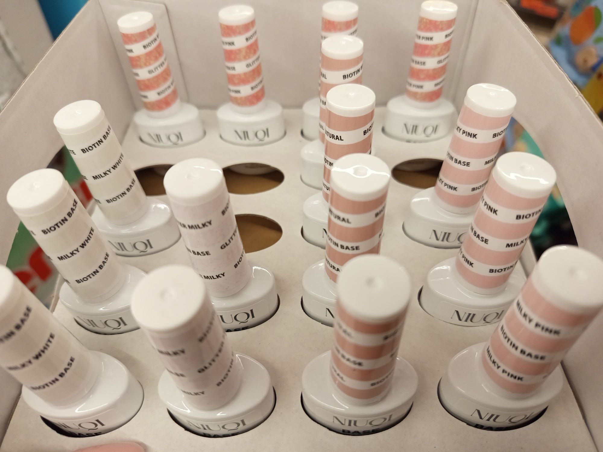 Wysyłka 1zl BIOTIN hybrydowa BAZA kauczukowa proteinowa