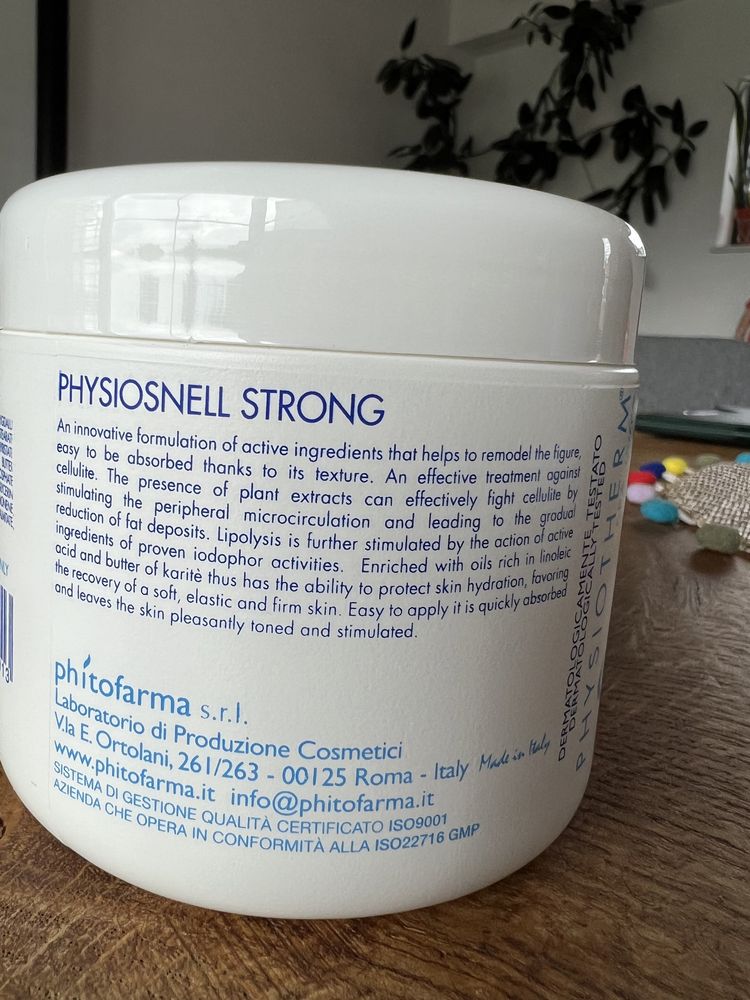 PHYSIOTHERM Physiosnell Forte profesjonalny krem na cellulit 500ml