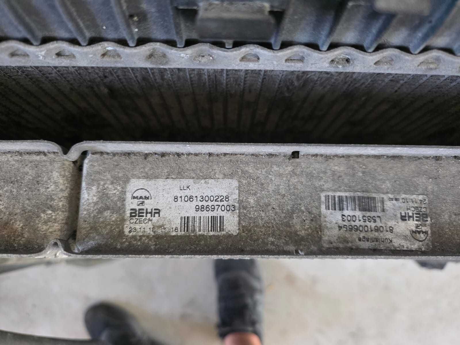 Chłodnica kompletna MAN TGL 8.180 EURO 5 2012R 180KM