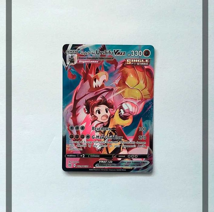 Single Strike Urshifu Vmax TG19/TG30 Pokemon ENG-M