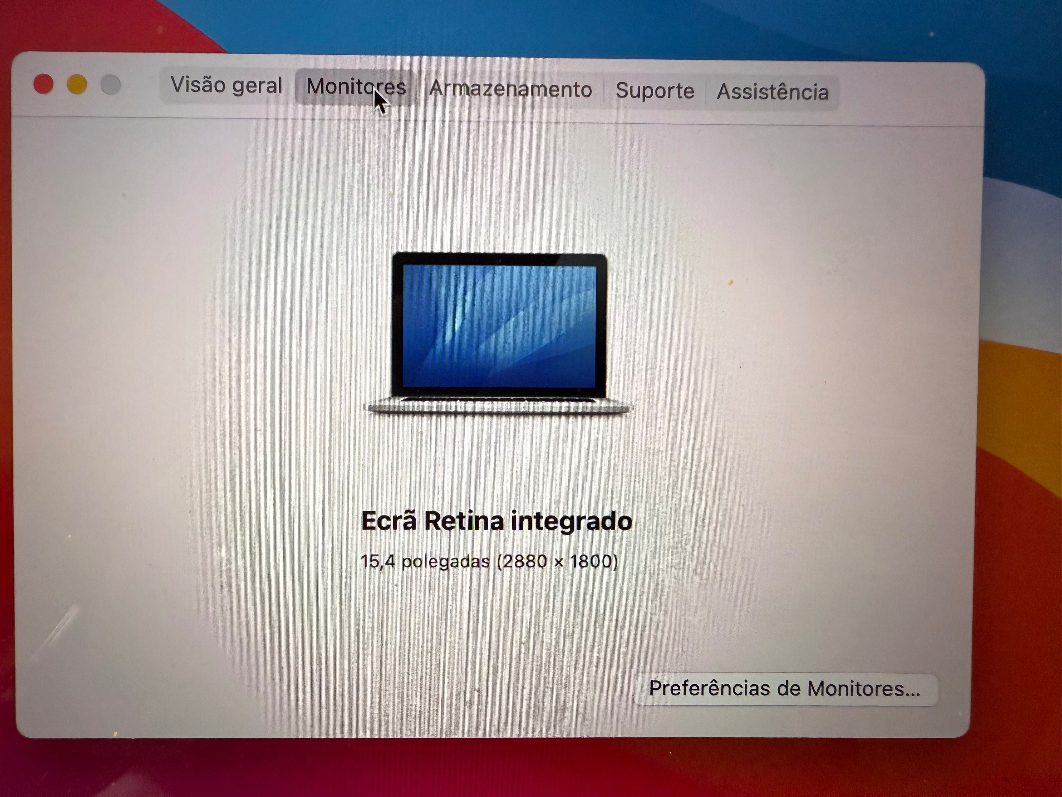 Macbook PRO 15 I7 16GB