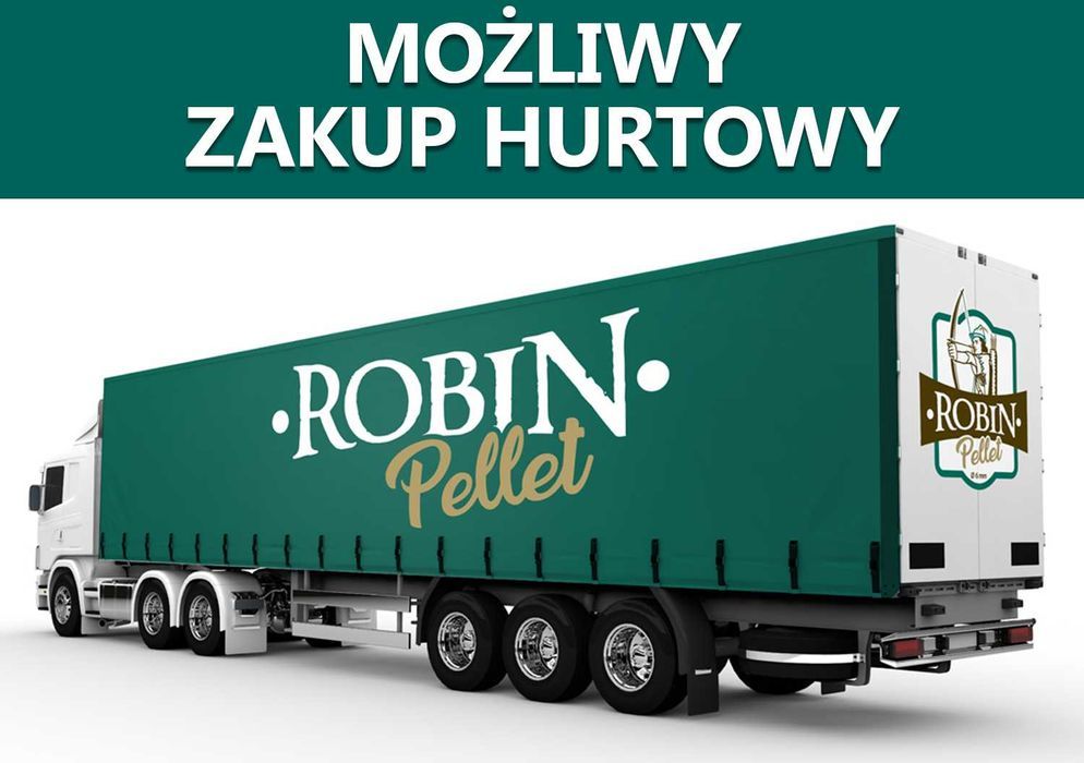 Pellet drzewny DZIERŻONIÓW, certyfikat A1 ENplus, TRANSPORT