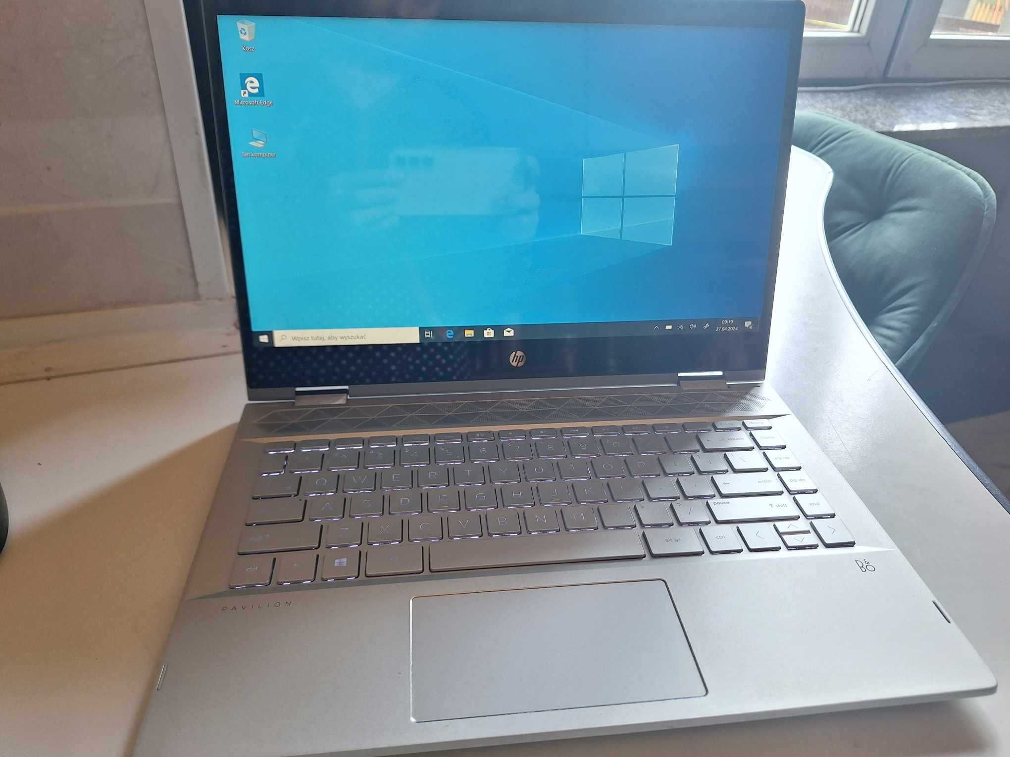 Laptop HP x360 14-cd, i5-8gen, 8GB, SSD 256GB, dotyk, GR 2GB