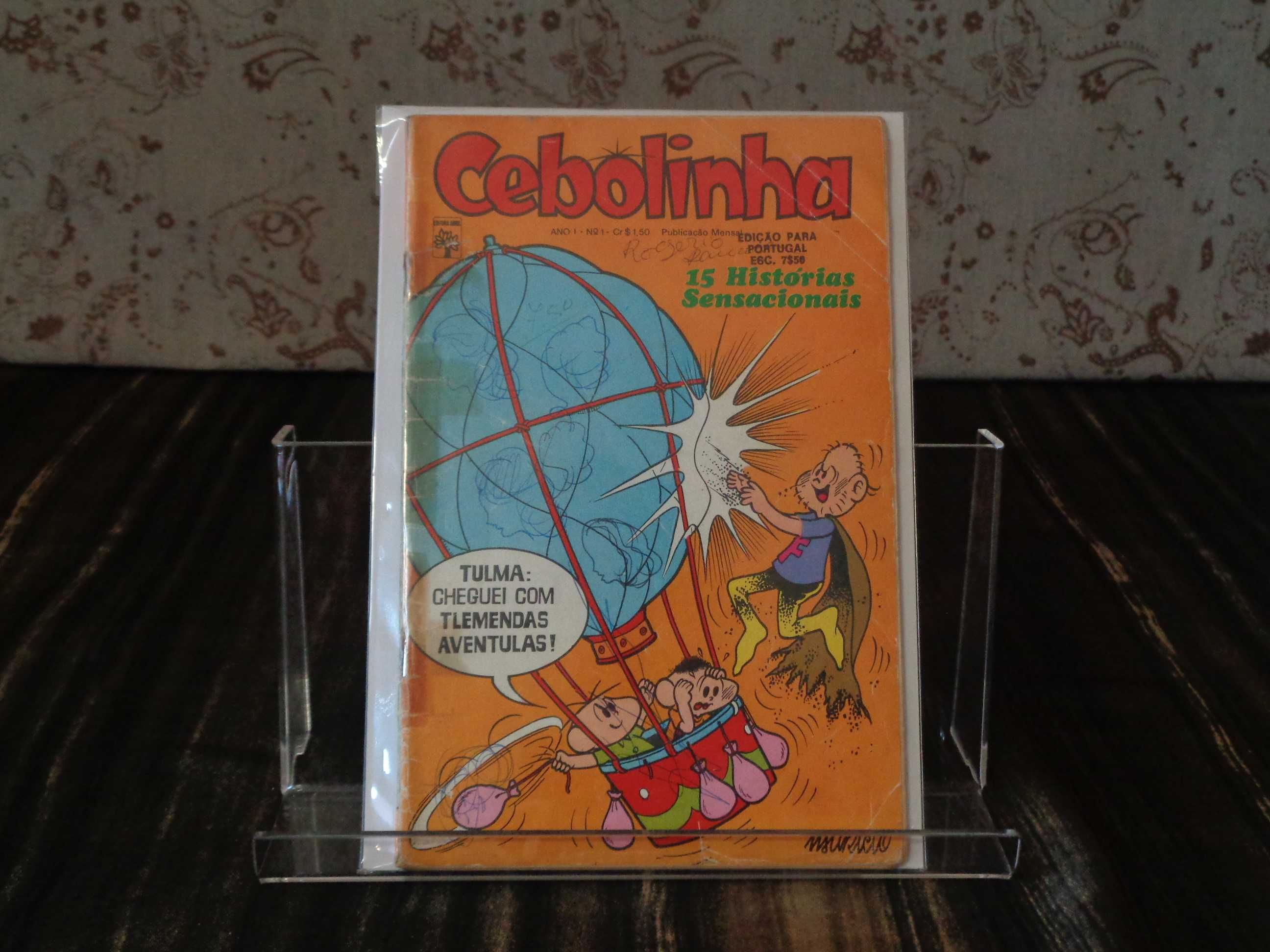 Cebolinha Número 1. Abril. Janeiro de 1973. Portes Inclusos.