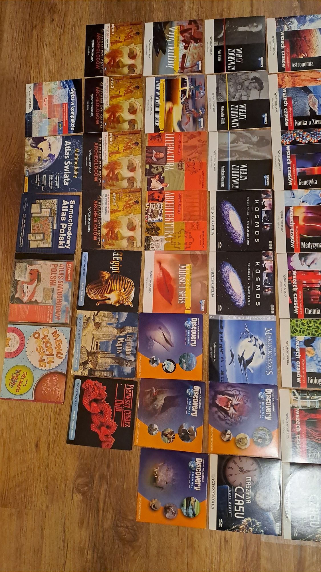 Płyty DVD bajki i popularno naukowe