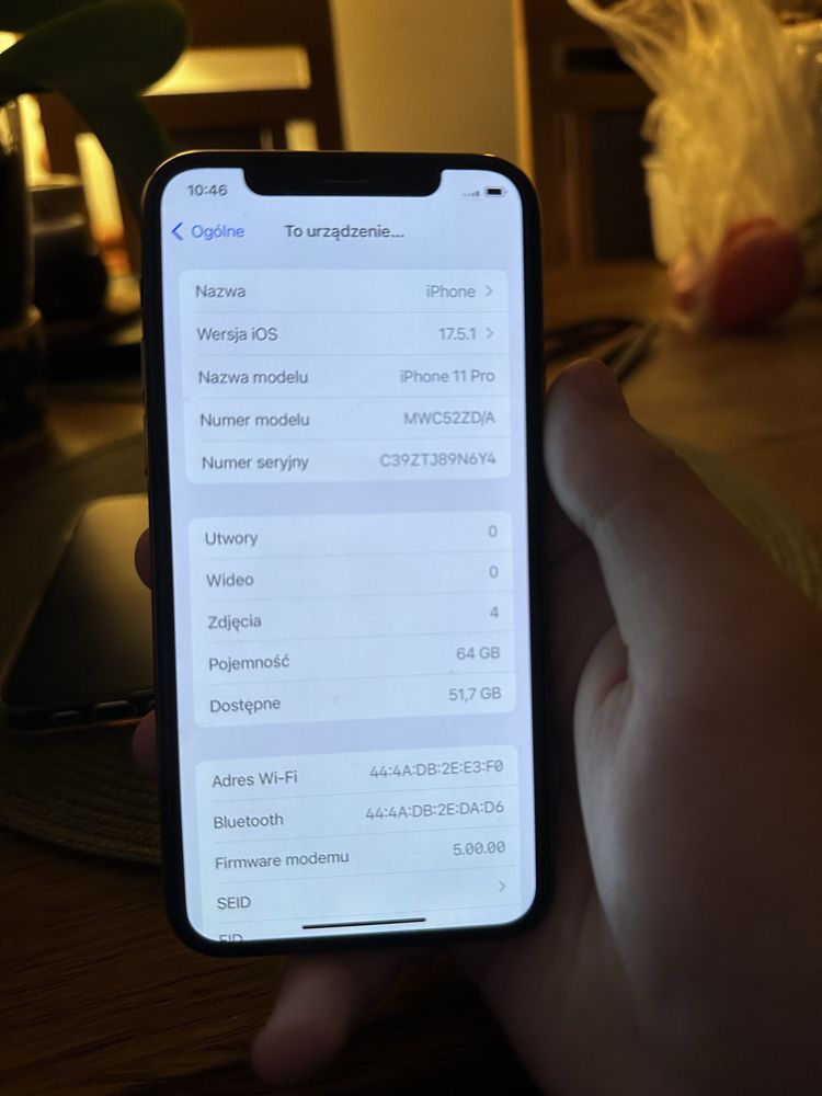 iPhone 11 Pro 64gb IDEALNY JAK NOWY
