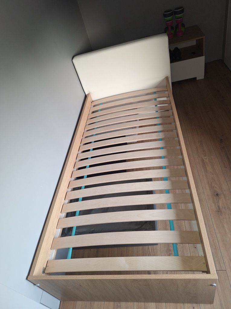 Łóżko Meblik Uni Oak 90 x 200 cm