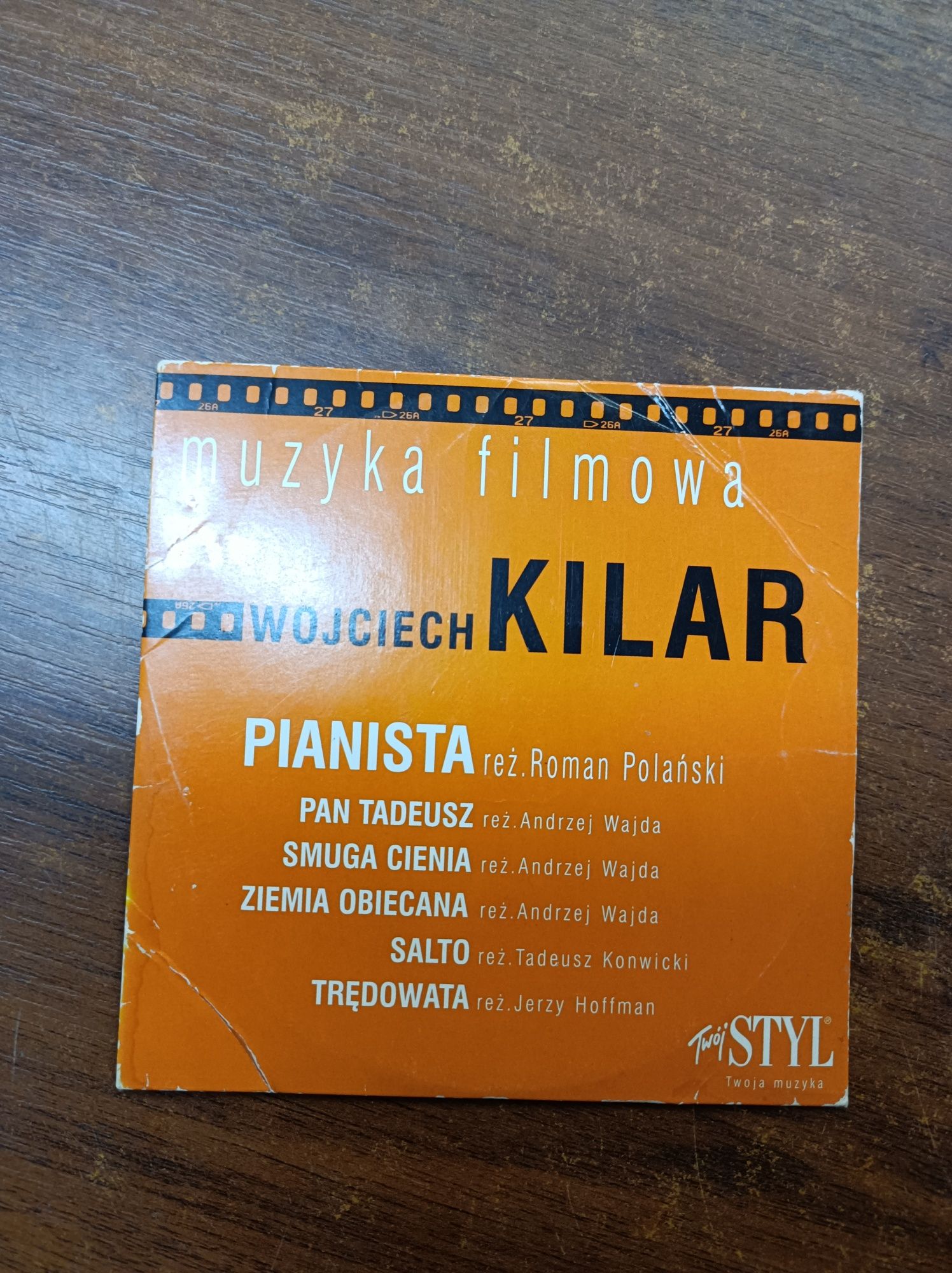 Płyta CD muzyka filmowa