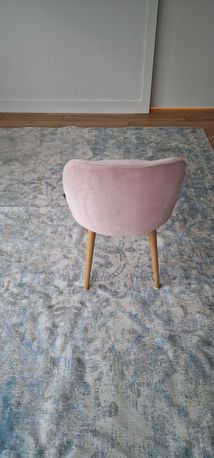 Krzesła Almidecor BBhome różowe 4 sztuki