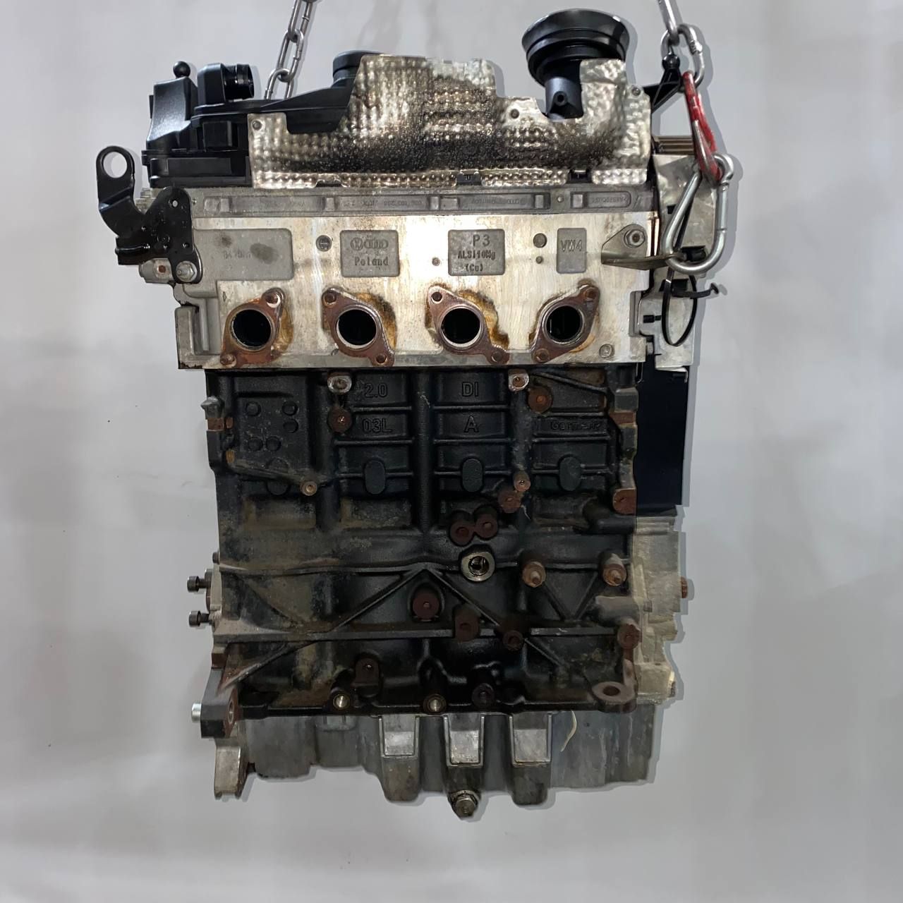 Двигатель двигун двс 2.0TDI VW Passat B6 VW Golf VI CBAA