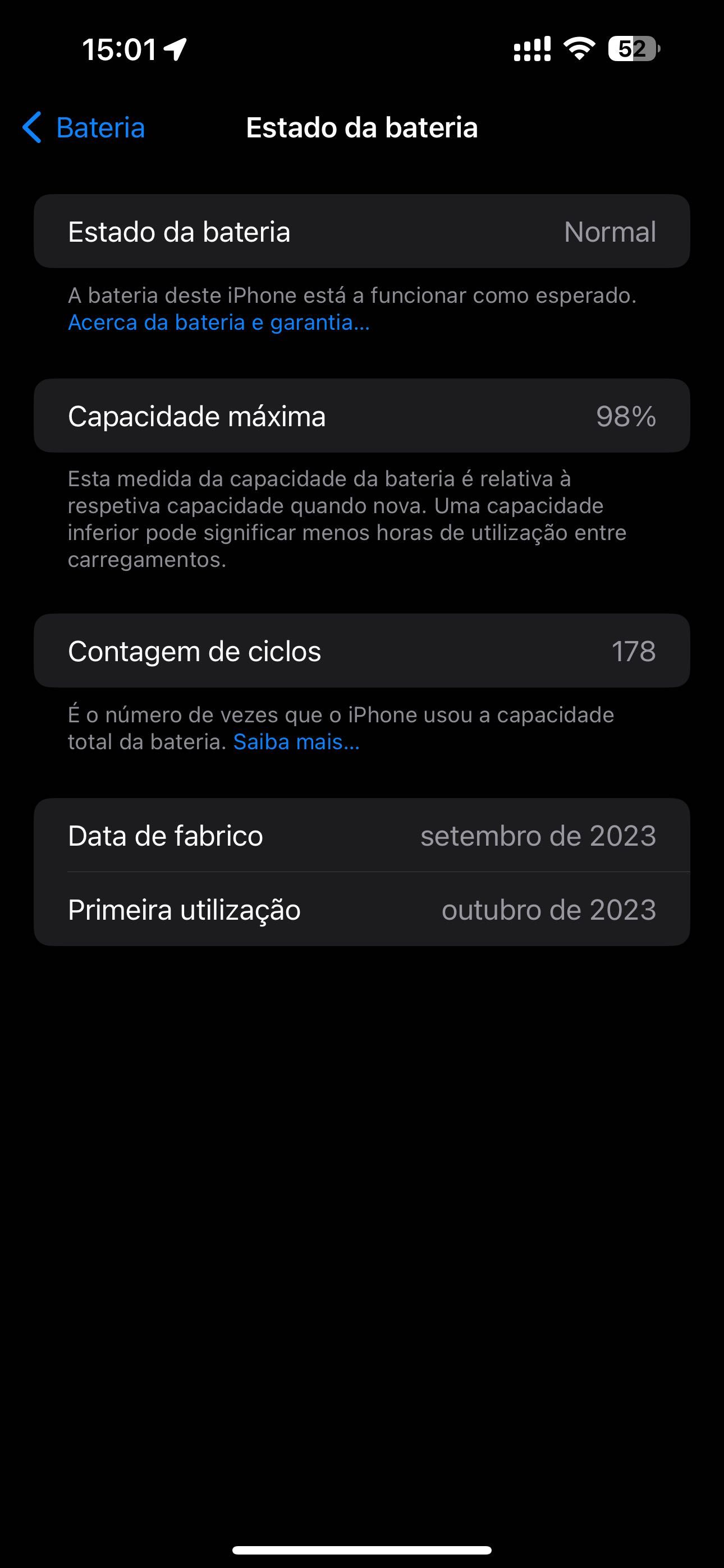 iPhone 15 Pro Max 256Gb - Titânio Preto