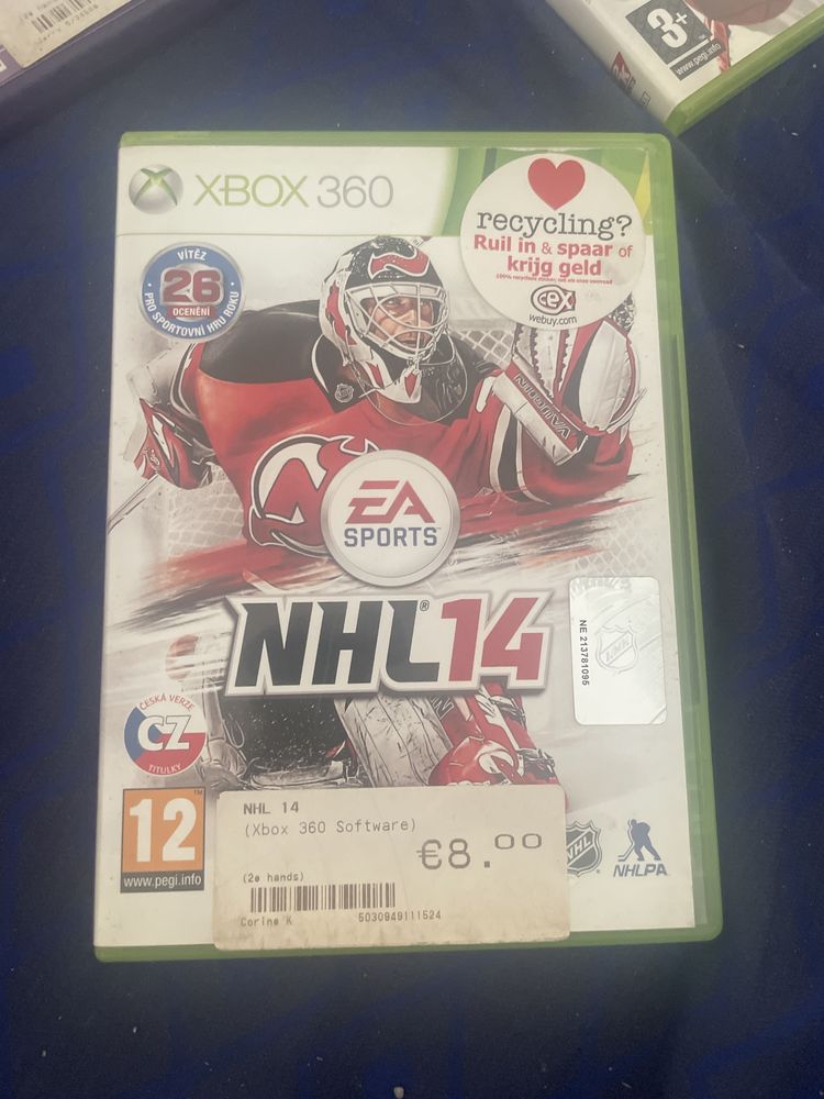 Gry Xbox 360 – Kinect Sports, NHL 14, NBA 2K7