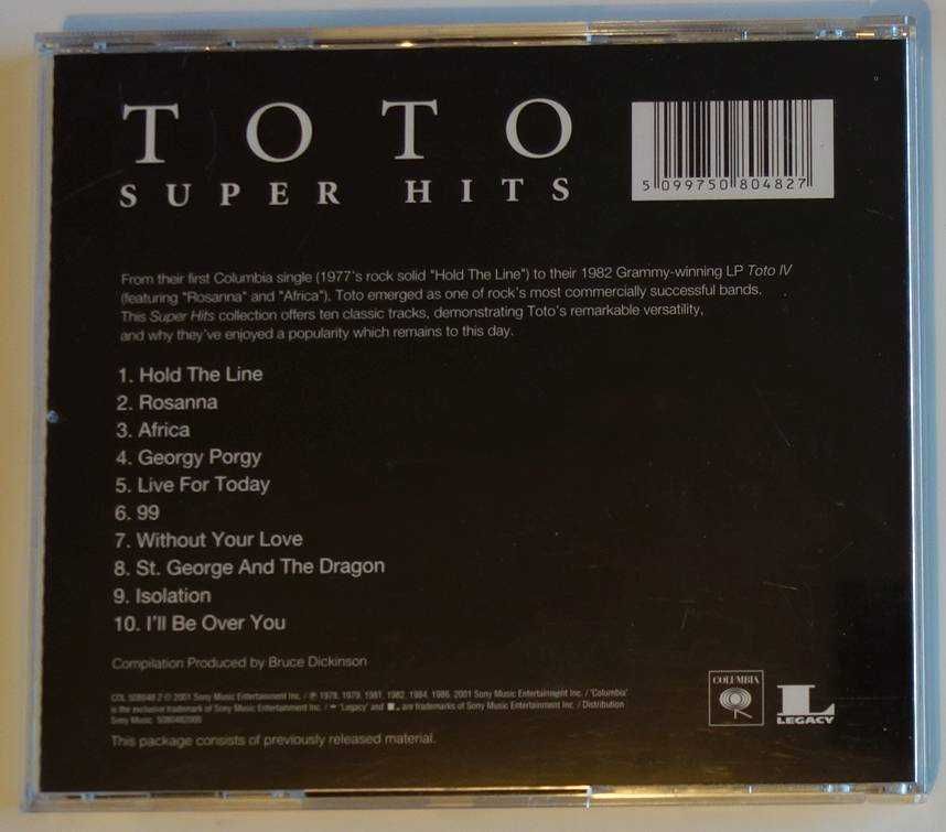 Toto - Super Hits - CD