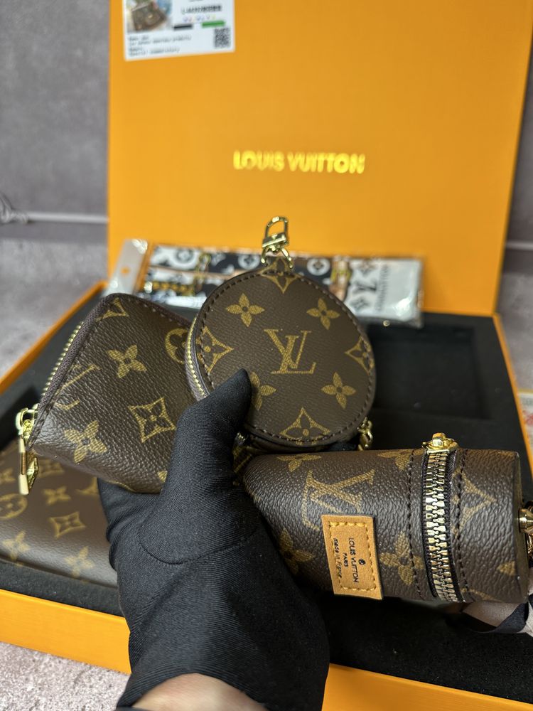 Набір сумка та аксесуари Louis Vuitton LV жіноча сумка люкс якість