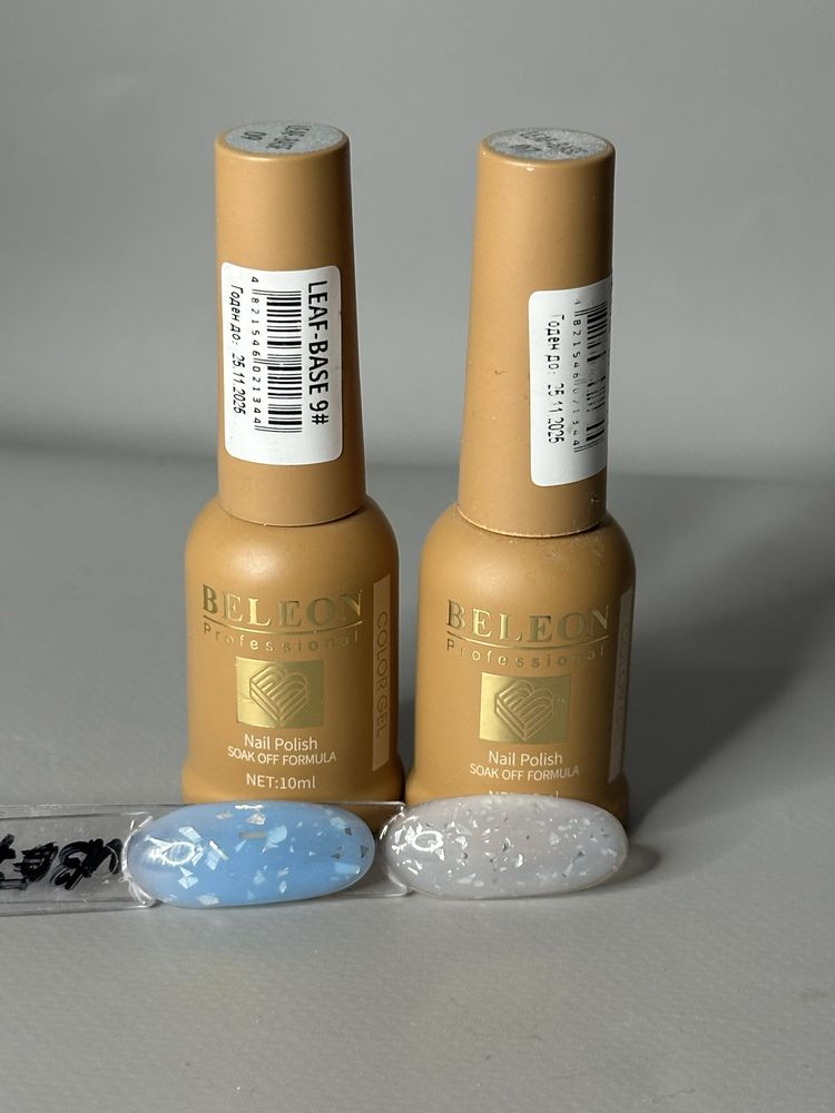 Гель лаки Saga Kira Canni , база Dark Pro Base, Nail Prep, типсы.