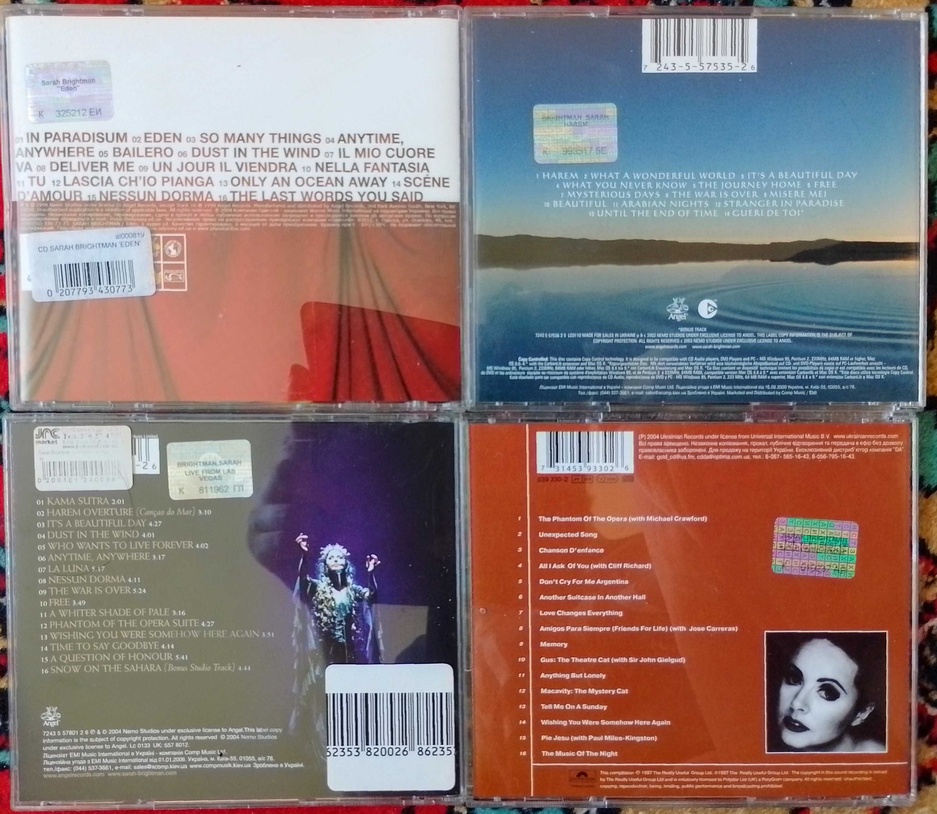 Сара Брайтман CD-диски