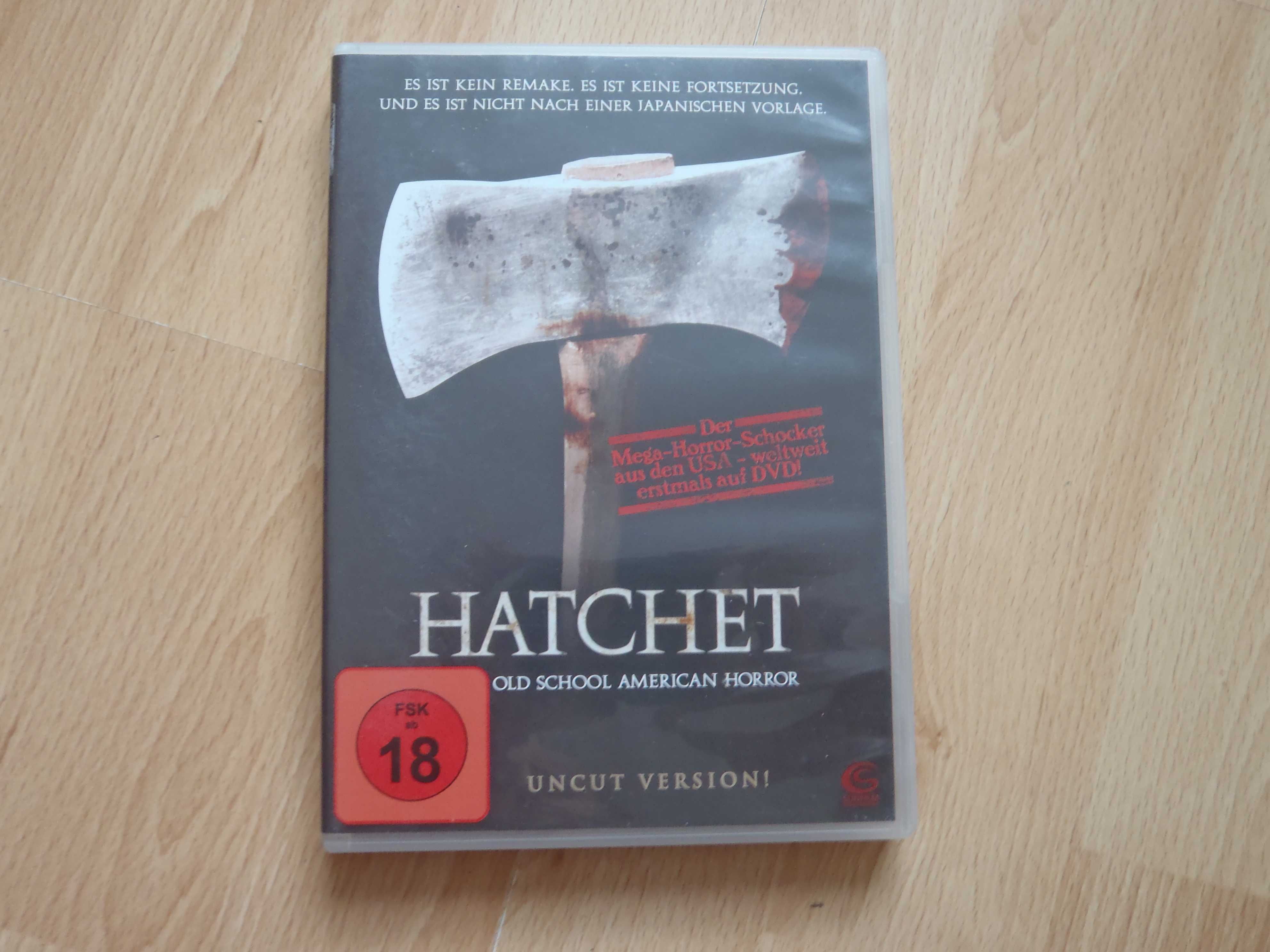 Film, horror DVD Hatchet niemieckojęzyczny