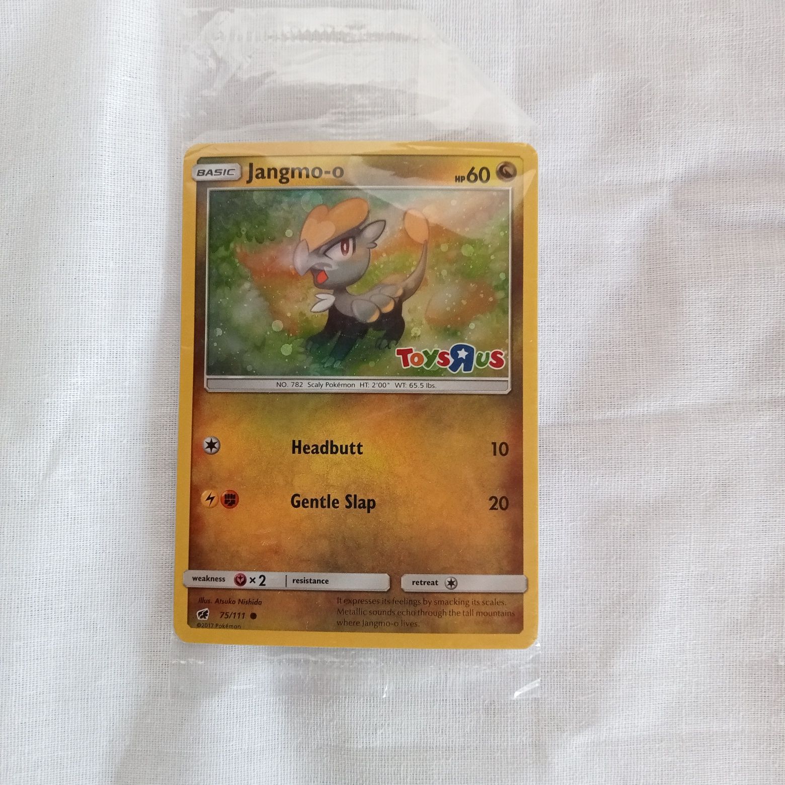 Karta Pokemon edycja limitowana toysrus