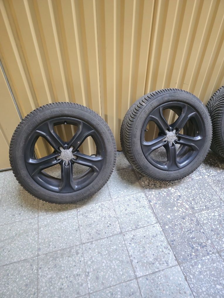 Felgi aluminiowe+opony zimowe Audi A3 A4 A5 A6 A8 Q3 Q5 17"