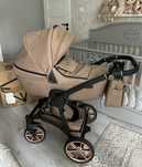 Wozek junama termo line tex 2w1 + fotelik cybex cloud z
