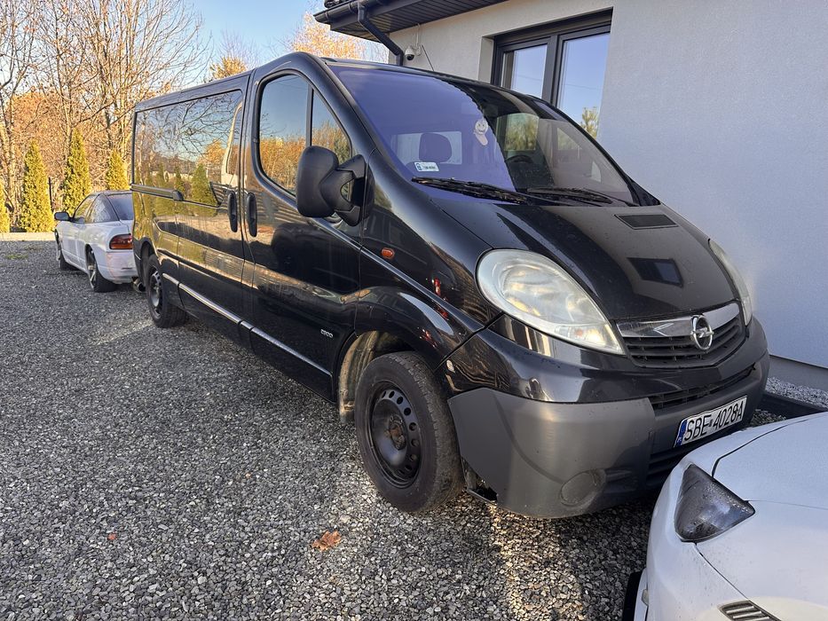 Opel vivaro 2007r 2.0dci 6os brygadowka
