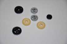 L4091. LEGO Technic - Zębatki mix kształtów i kolorów, 7 szt.